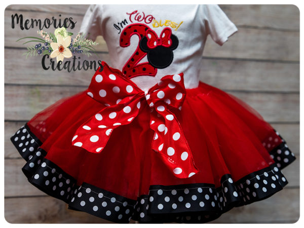 minie mouse birthday tutu