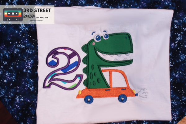 Dinosaur Birthday Tshirt