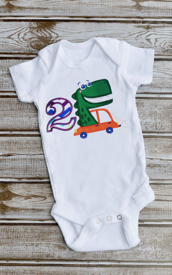 Dinosaur Birthday Tshirt
